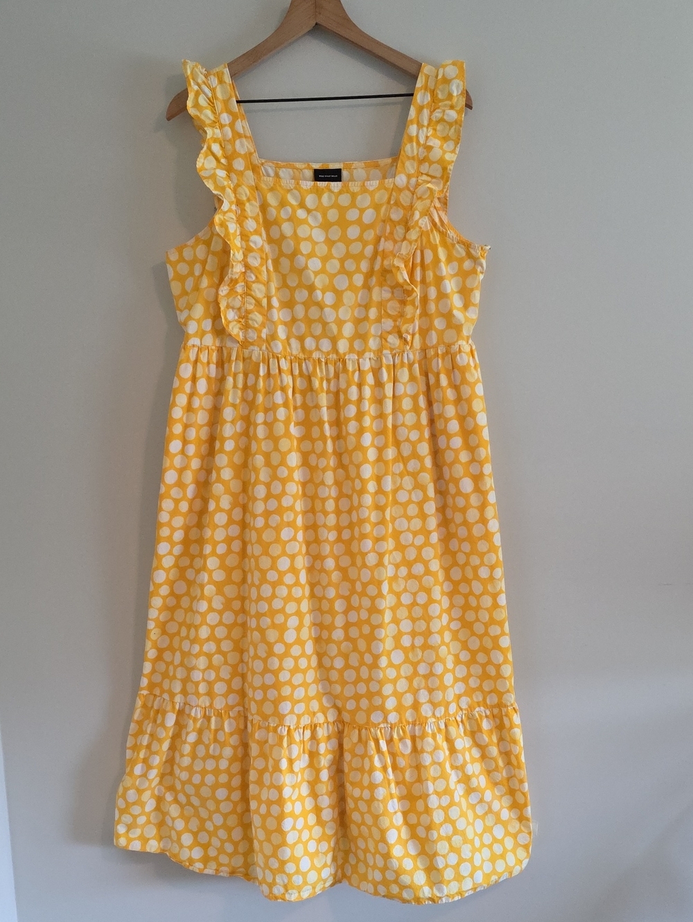 Who What Wear Polka Dot Sun Dress Size XL NEW